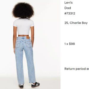 Levi's Dad Jean in Charlie Boy